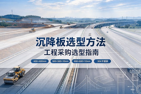 额尔古纳沉降板选择方法