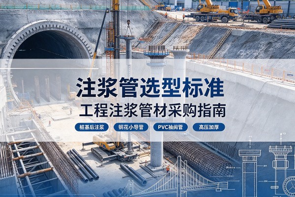 额尔古纳注浆管选型标准