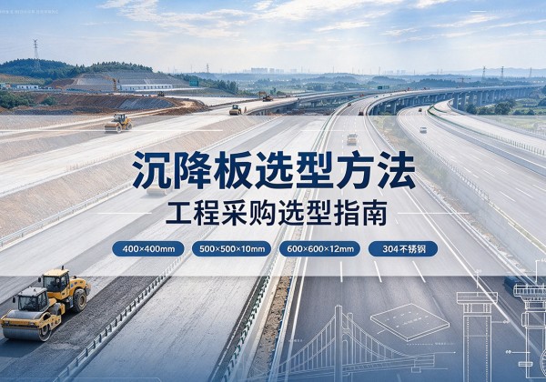 额尔古纳沉降板选择方法